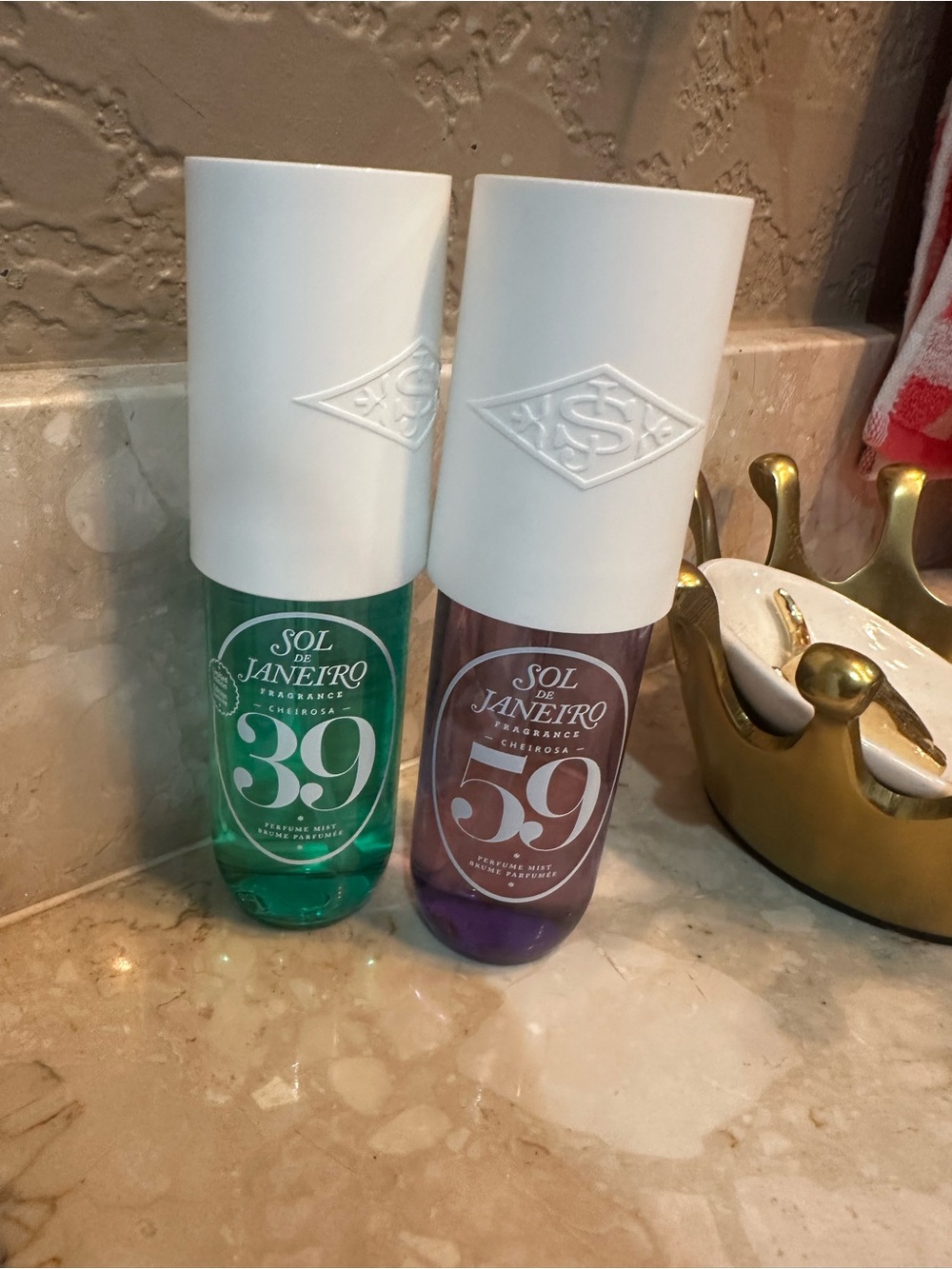 Sol de Janeiro Fragrance Mists 39 (Green) & 59 (Purple) Duo